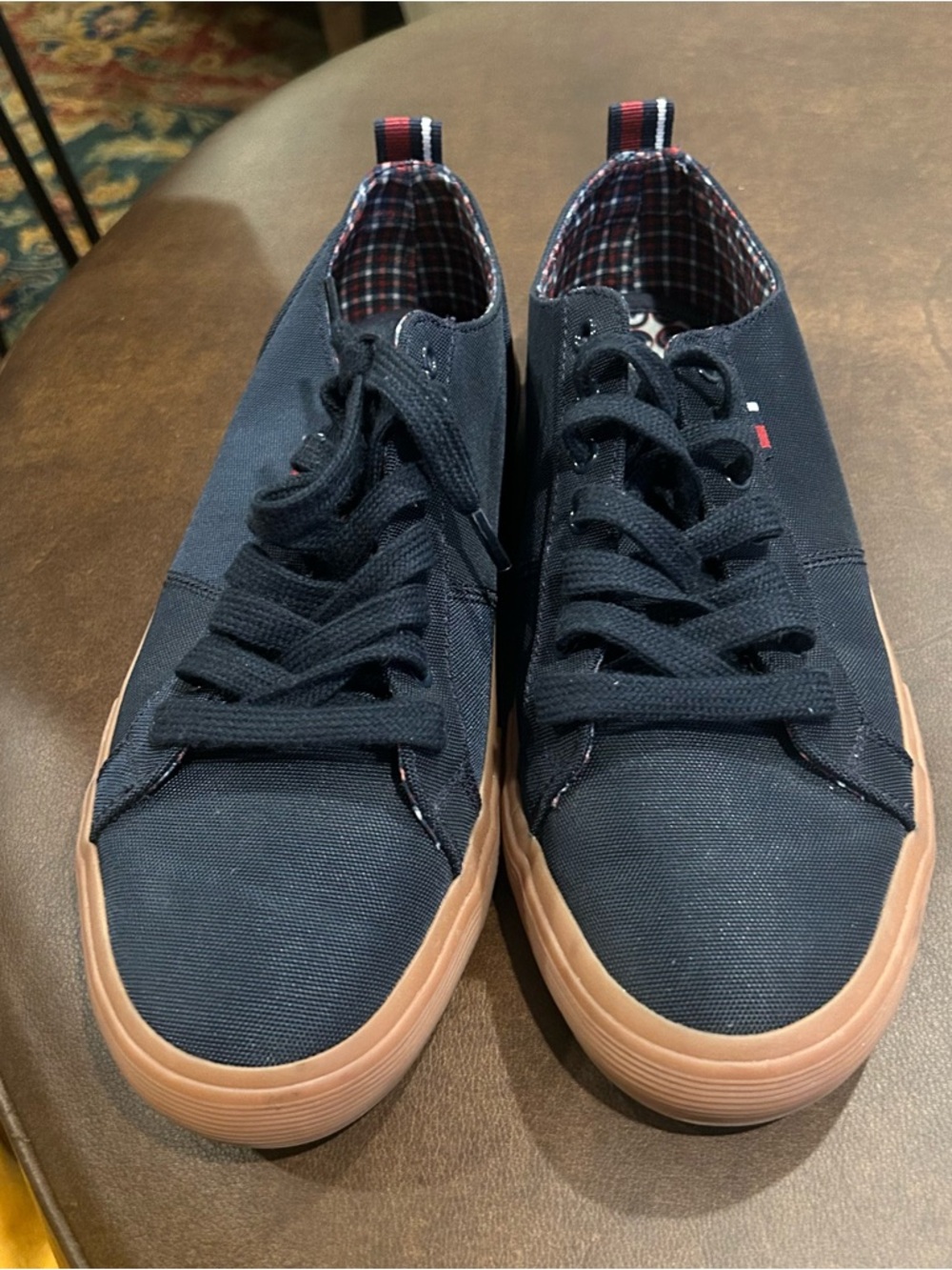 Ben Sherman, Men’s 9.5, Navy Canvas sneakers - Casual Everyday Shoe - Picture 5 of 7